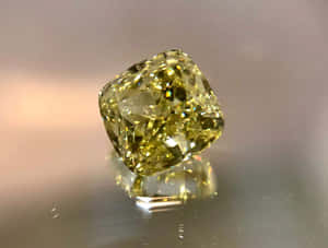 Dazzling Yellow Diamond Wallpaper