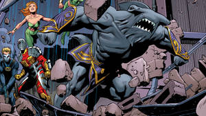 Dc Comics King Shark Wallpaper