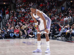 De'aaron Fox Basketball Sacramento Wallpaper