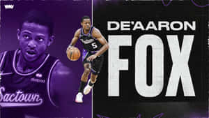 De'aaron Fox Fanart Sacramento Kings Wallpaper