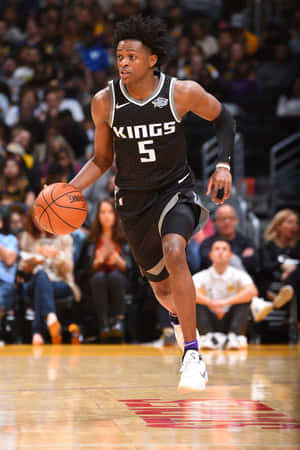 De'aaron Fox Nba Player Wallpaper