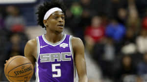 De'aaron Fox Nba Player Wallpaper