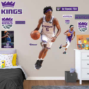 De'aaron Fox Room Poster Setup Wallpaper