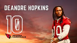 De Andre Hopkins Arizona Cardinals Promotional Graphic Wallpaper