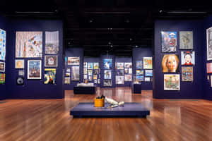 De Young Museum Art Exhibition Hall Wallpaper