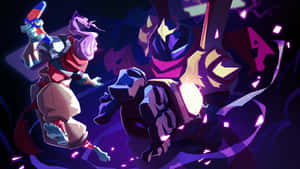 Dead Cells Action Packed Battle Artwork Wallpaper