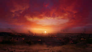 Dead Island2 Dystopian Sunset Wallpaper