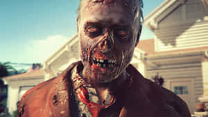 Dead Island2 Zombie Close Up Wallpaper