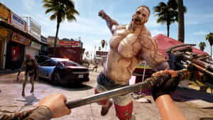 Dead Island2 Zombie Combat Wallpaper