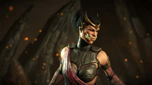 Deadly And Alluring Mileena From Mortal Kombat Wallpaper