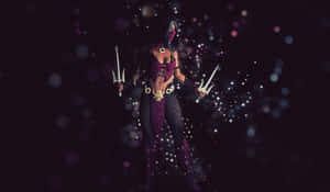 Deadly Elegance: Mortal Kombat's Mileena Unleashed Wallpaper