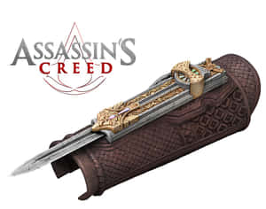 Deadly Precision: Assassin's Creed Hidden Blades Unleashed Wallpaper