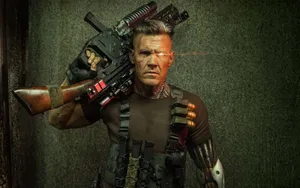 Deadpool 2 - Merc With A Mouth In Explosive Action Wallpaper