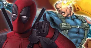 Deadpool And Cable - Unlikely Heroes Teaming Up Wallpaper