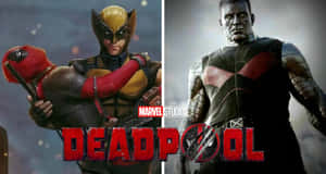 Deadpool And Colossus Team-up Wallpaper