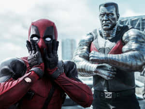 Deadpool And Colossus Unite Wallpaper