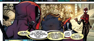 Deadpool And Spiderman Team Up Wallpaper