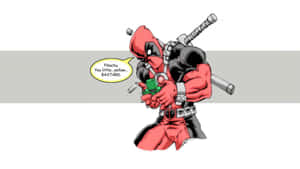 Deadpool Has A Hilarious Take On Eating Cereal Wallpaper