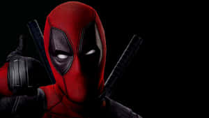 Deadpool In All Black Wallpaper