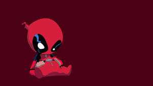 Deadpool Japanese Chibi Style Wallpaper