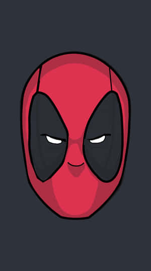 Deadpool Mask Close-up Wallpaper