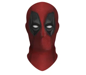 Deadpool's Iconic Mask In Intricate Detail Wallpaper