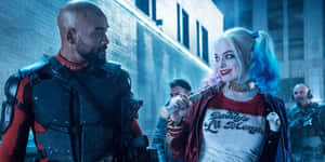 Deadshot And Harley Quinn – Unlikely Partners In Crime Wallpaper