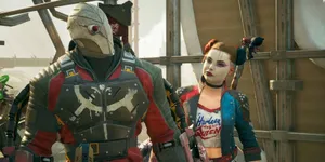 Deadshot_ Harley Quinn_ Team Up Wallpaper