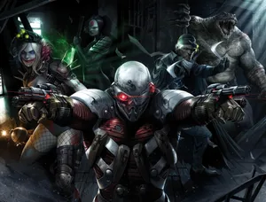 Deadshot Harley Quinn Team Up Wallpaper