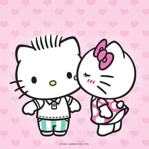 Dear Daniel Charming In A Blue Suit | Hello Kitty's Buddy Wallpaper