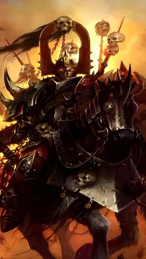 Death Guard Chaos Lord Wallpaper