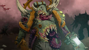 Death Guard Chaos Marine Wallpaper