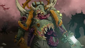Death Guard Chaos Marine Wallpaper