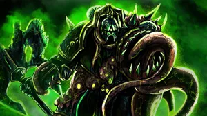 Death Guard Chaos Space Marines Wallpaper