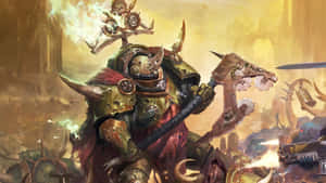 Death Guard Chaos Warriors Wallpaper