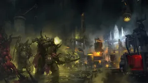 Death Guard Chaos Warriors Wallpaper