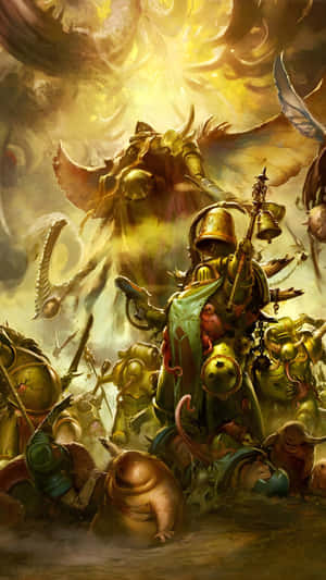 Death Guard Chaos Warriors Wallpaper