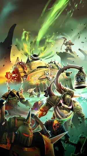 Death Guard Plague Assault Wallpaper