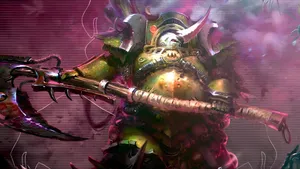 Death Guard Plague Marine Wallpaper