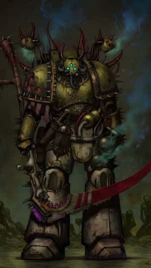 Death Guard Plague Marine Wallpaper