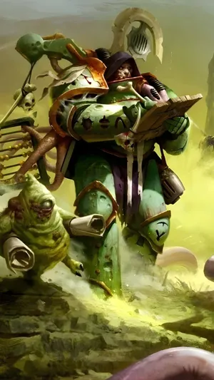 Death Guard Plague Marine Wallpaper
