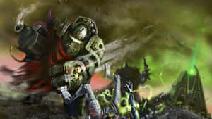 Death Guard Plague Marine Assault Wallpaper