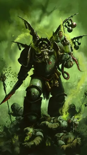 Death Guard Plague Marine Wallpaper