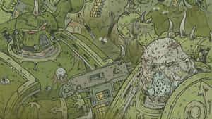 Death Guard Plague Marines Wallpaper