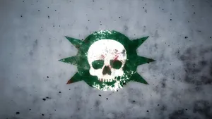 Death Guard Symbol Graffiti Wallpaper