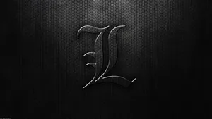 Death Note Aesthetic With L's Name Wallpaper