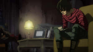 Death Note Matt Posing In An Intense Moment Wallpaper