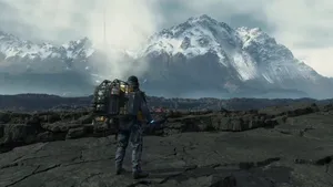 Death Stranding 1920x1080 Mountain Journey Wallpaper