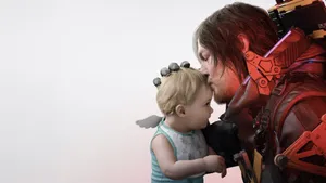 Death Stranding 2 Emotional Reunion Wallpaper