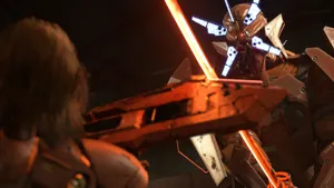 Death Stranding 2 Mech Encounter Wallpaper